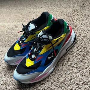 Puma Colorful Athletic Sneakers